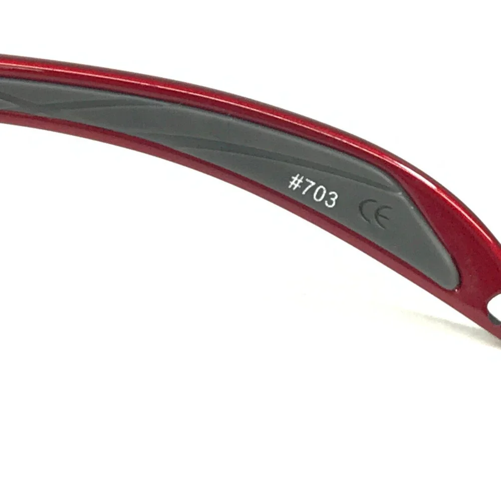 Rec Specs Athletic Goggles Frames STREET ART 703 Red Gray Graffiti 51-17-125